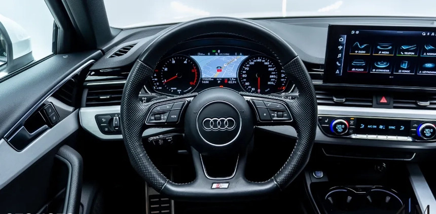 Audi A4 cena 149900 przebieg: 118800, rok produkcji 2019 z Łódź małe 596